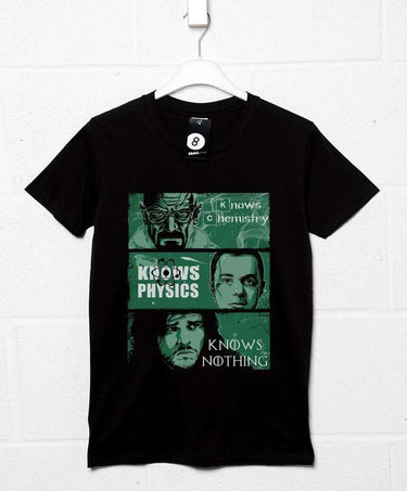 Knowledge Rules Mens Graphic T-Shirt 8Ball
